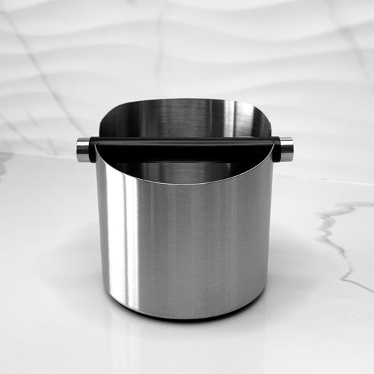 Boîte marc café acier inoxydable barre frappe qualité professionnel