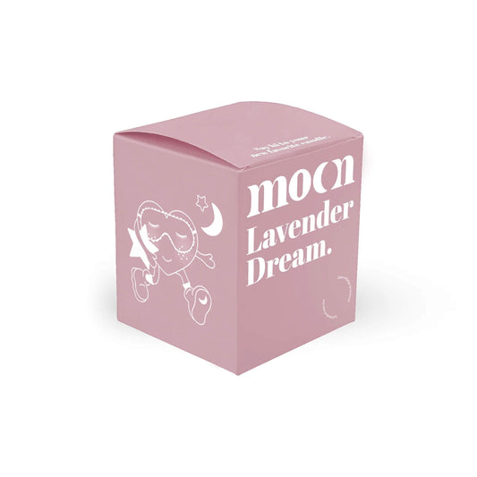 Chandelle bougie cire soya naturelle lavande moonday sans phtalates compagnie québécoise