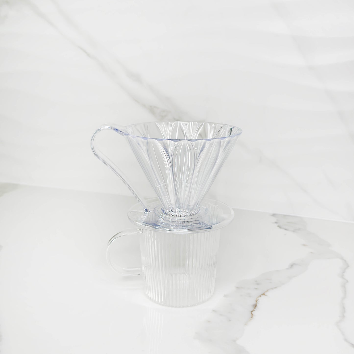 Cône d'infusion dripper plastique résine accessoire préparation café filtre