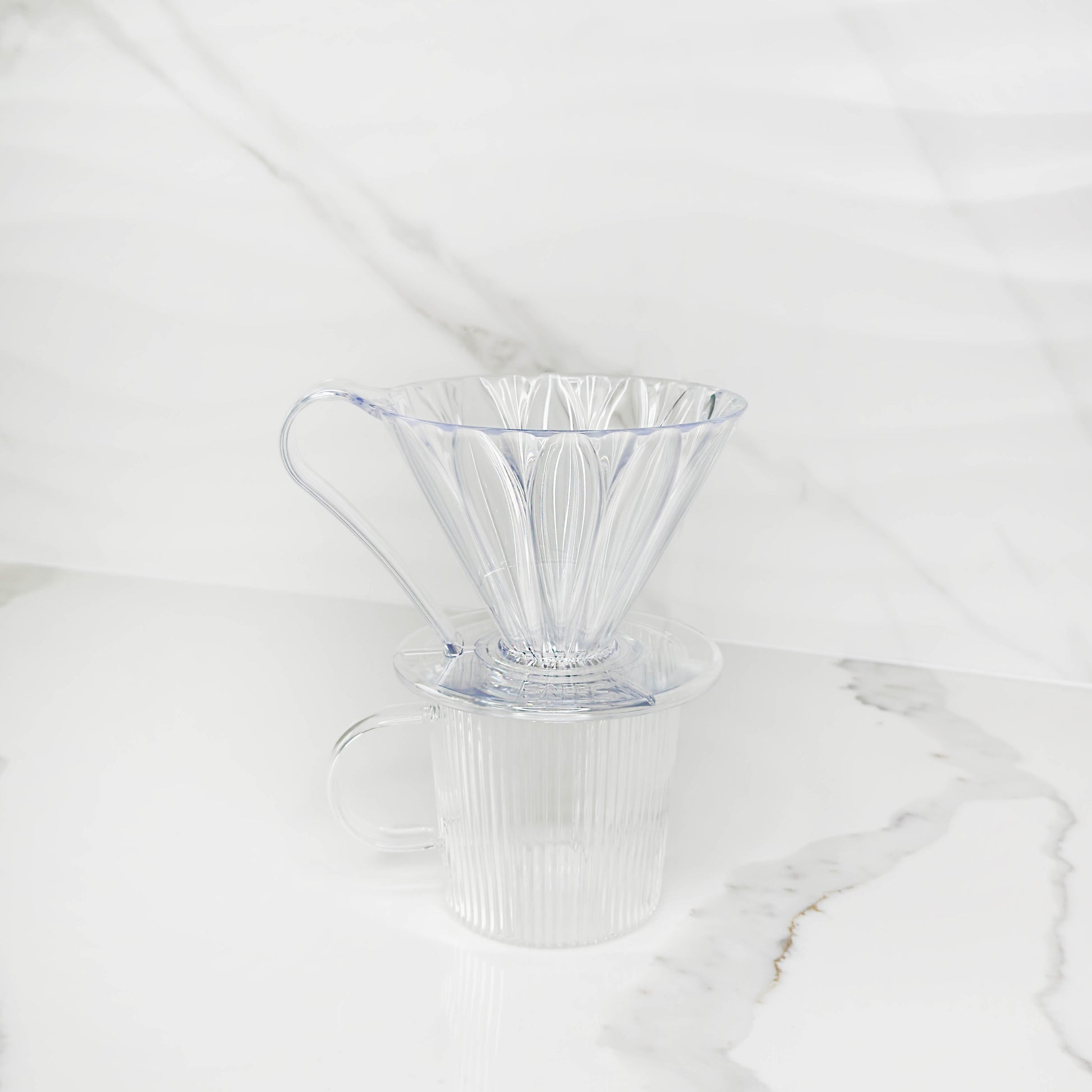 Cône d'infusion dripper plastique résine accessoire préparation café filtre