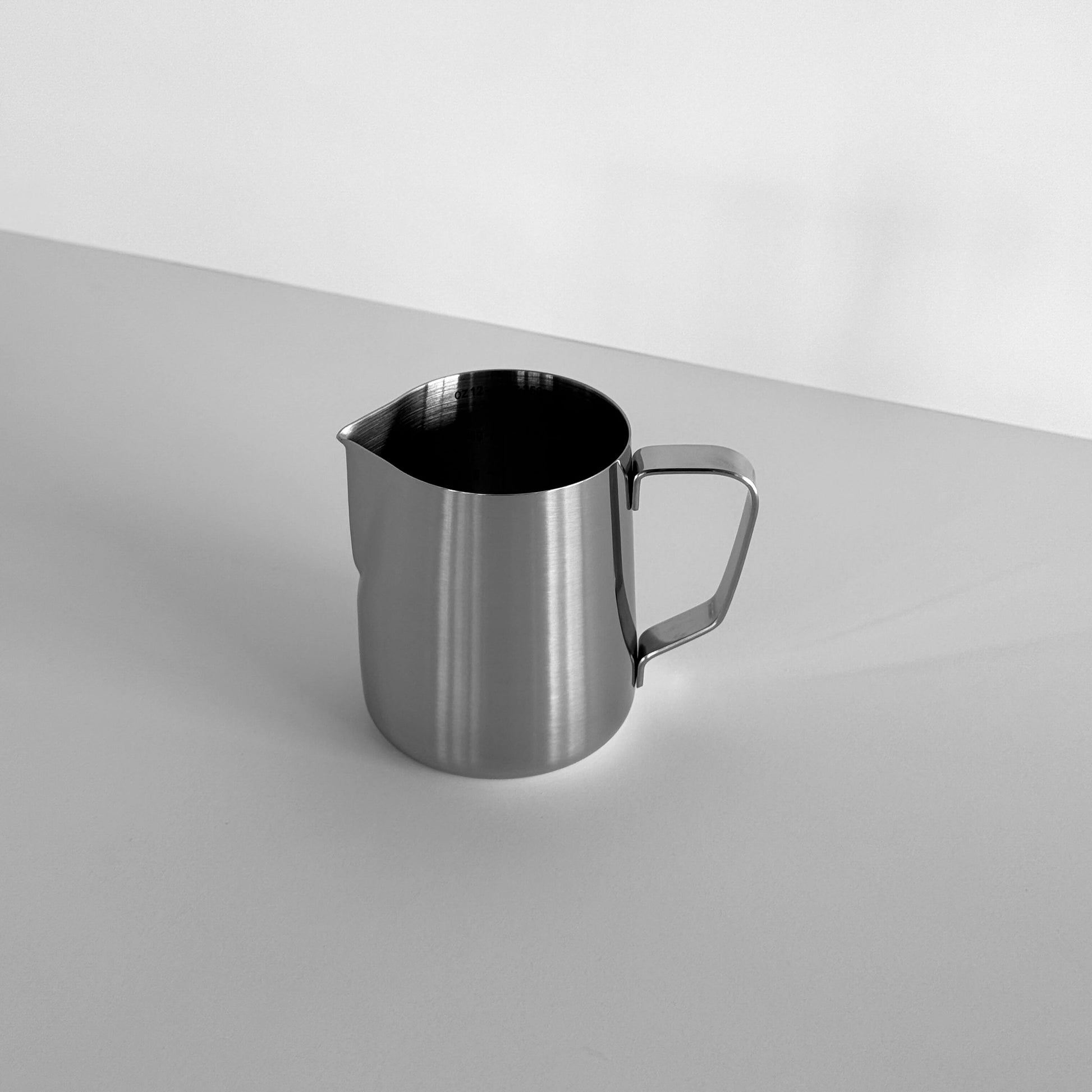 Pichet lait mousser acier inoxydable gradué 350 ml 600 ml qualité professionnel