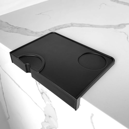 Tapis pressage grand format presse-café silicone noir qualité professionnel