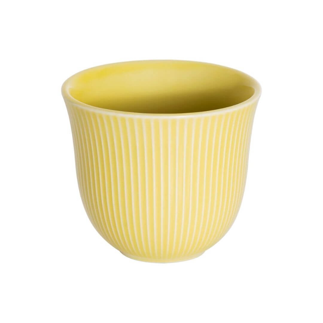 Tasse latte porcelaine 250ml jaune loveramics céramique qualité