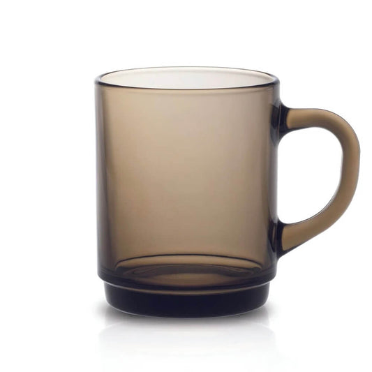 tasse verre Versailles duralex durable résistante 260ml sépia