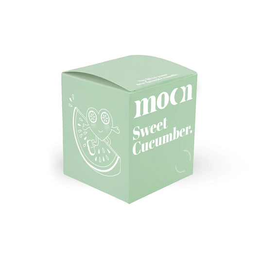 Chandelle bougie concombre melon miel cire soya naturelle moonday