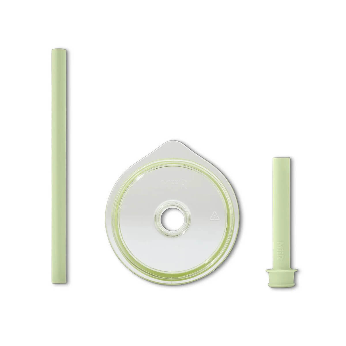 Miir gobelet paille verre café glacé plastique double paroi 20oz vert lime