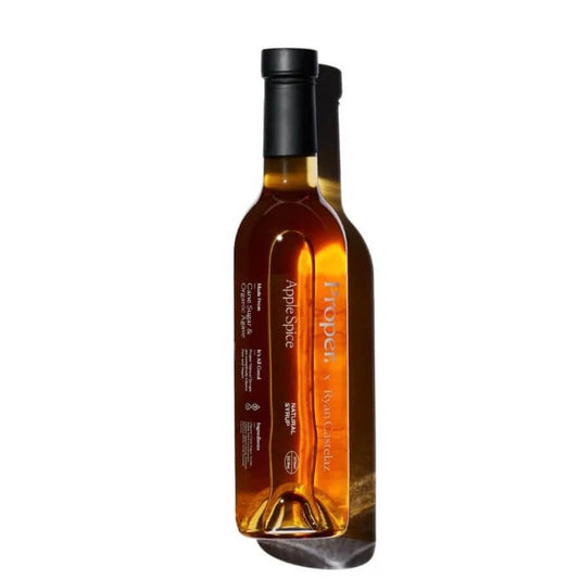 Sirop café pomme épicée proper végane sucre de canne naturel sans gluten 375ml