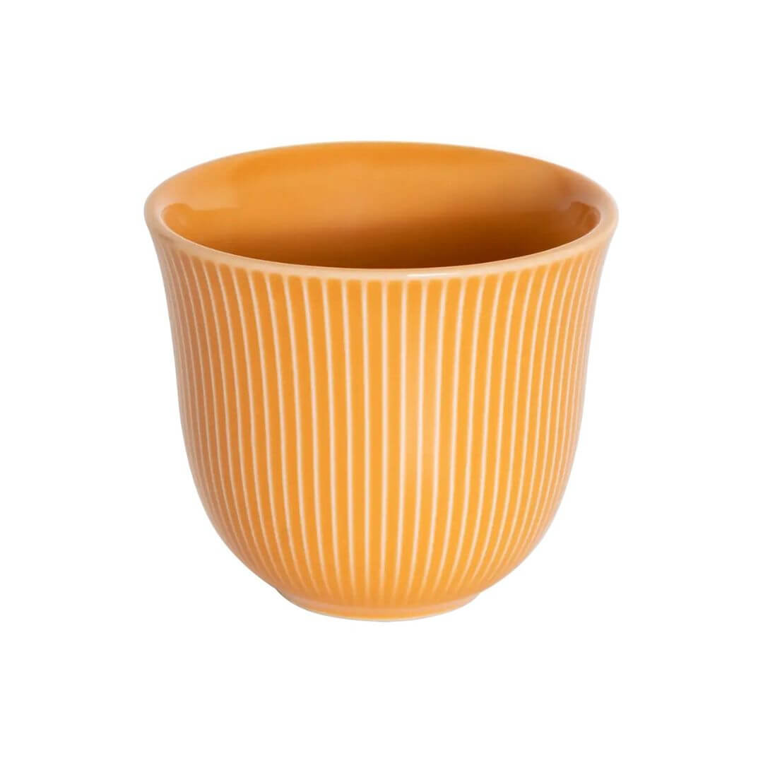 Tasse latte porcelaine 250ml orange loveramics céramique qualité